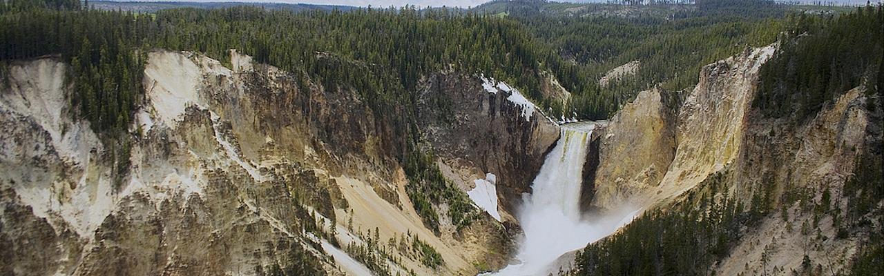 Yellowstone Falls, Yellowstone National Park, Yellowstone Birding Tour, Yellowstone Nature Tour, Yellowstone Wildlife Tour, Naturalist Journeys