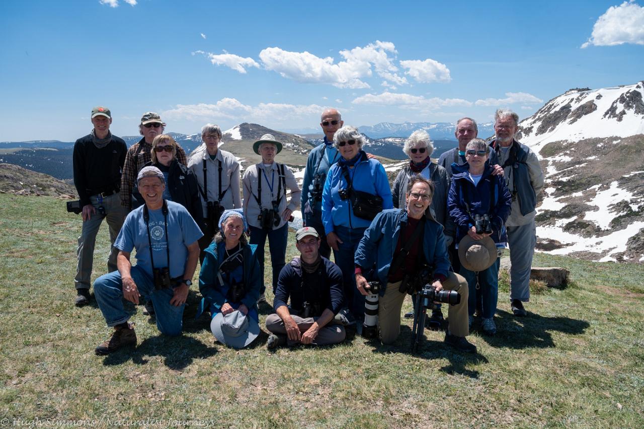 Group at Gardiner Lake, Yellowstone, Yellowstone National Park, Yellowstone Nature Tour, Yellowstone Wildlife Tour, Yellowstone Birding Tour, Naturalist Journeys