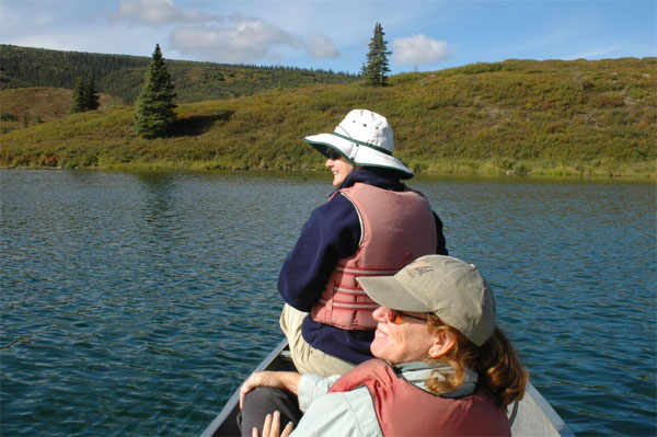 Canoeing in Denali National Park, Alaska, Naturalist Journeys, Alaska Wildlife Tour