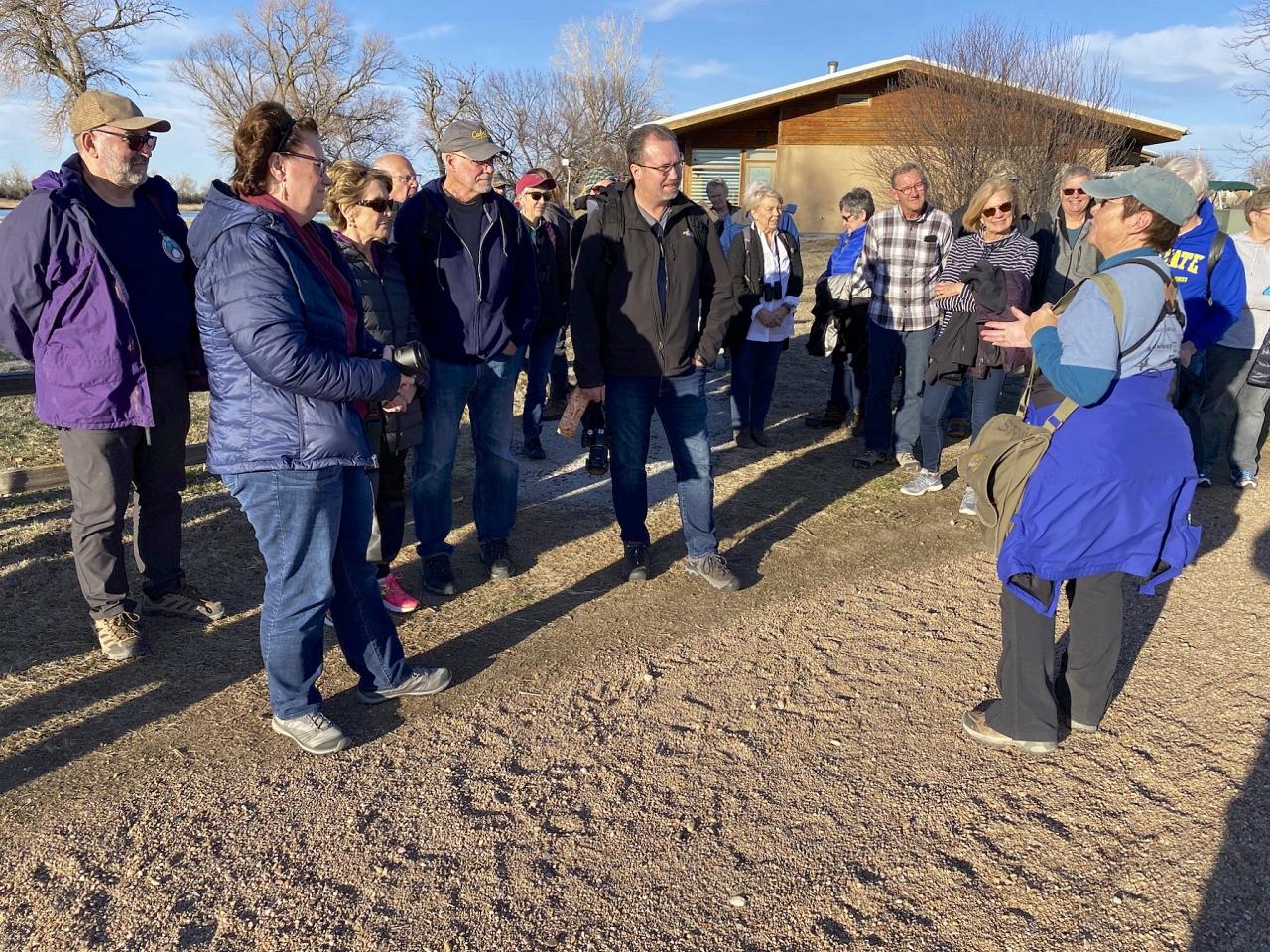 Blind Orientation, Nebraska, Platte River, Platte River Nature Tour, Sandhill Crane Nature Tour, Platte River Birding Tour, Naturalist Journeys