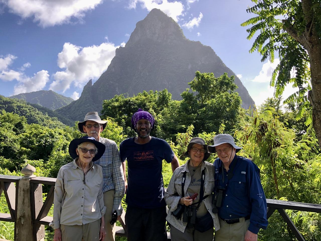 Lesser Antilles Birding, St. Lucia Birding, St. Vincent Birding, Dominica Birding, Gros Piton, St. Lucia, Naturalist Journeys